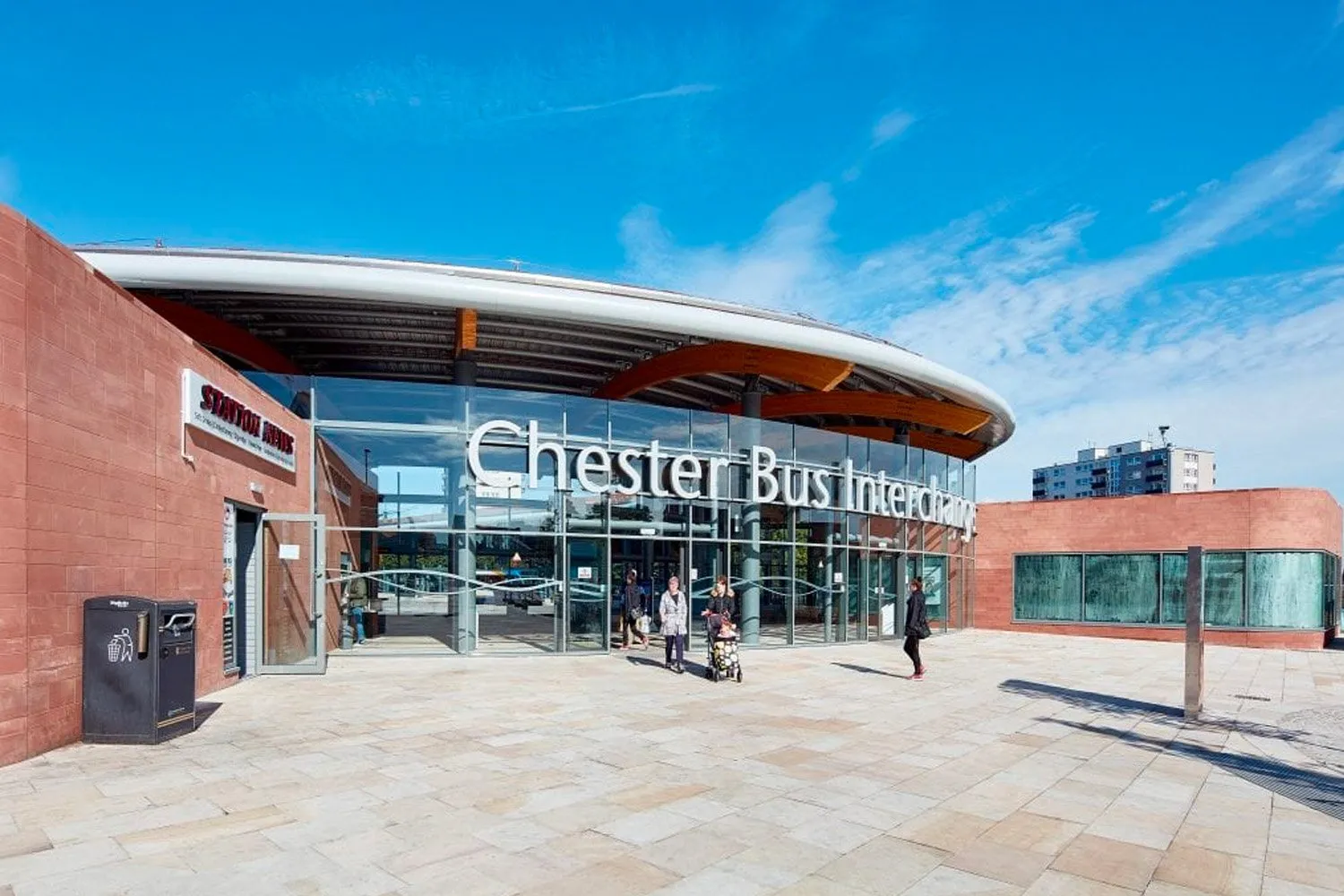 Chester bus interchange, five minutes on foot from ShiftWorks Northgate House
