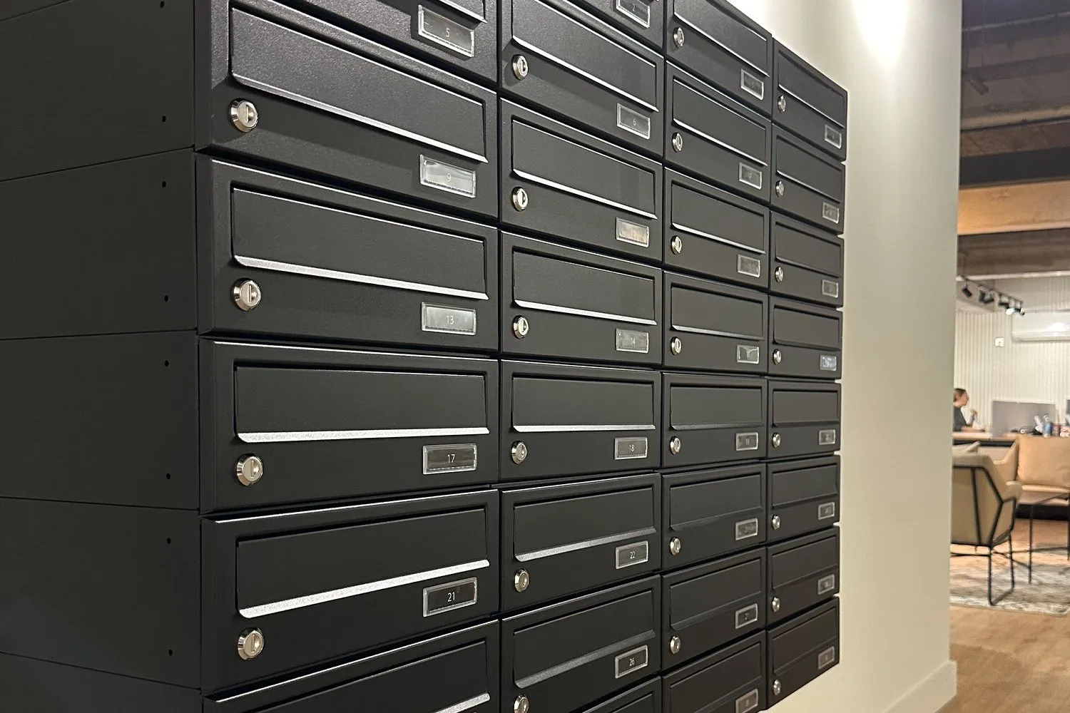 Registered business address mailboxes at ShiftWorks Royal House, Chester