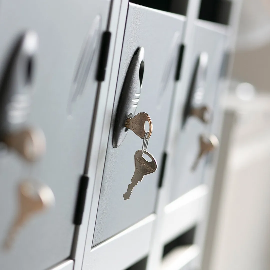Mailbox lockers for business address clients at ShiftWorks, Hoylake