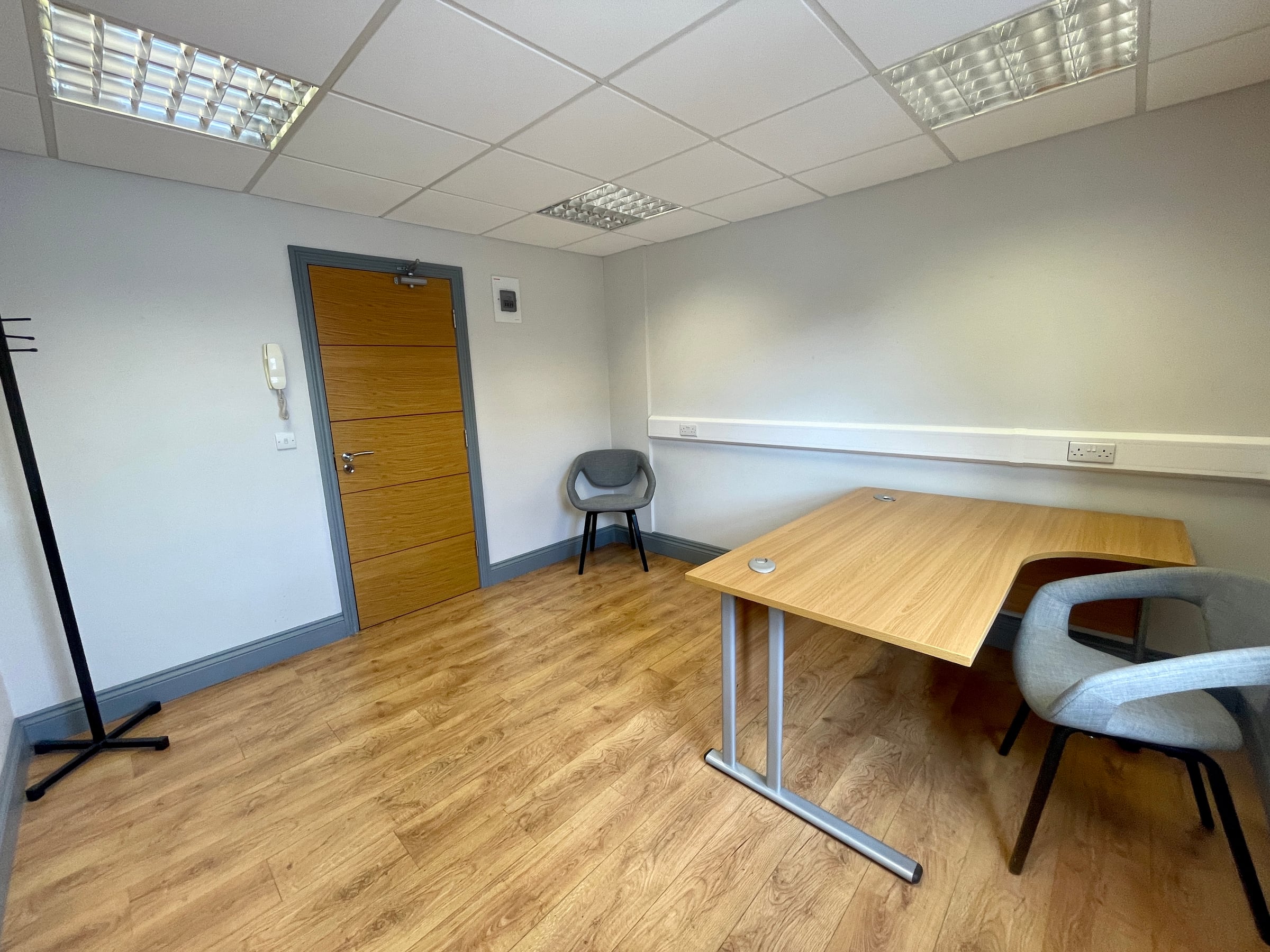 A private office at ShiftWorks Lake House, Hoylake