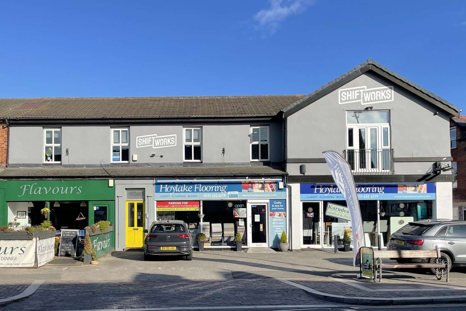 ShiftWorks Market Street in Hoylake, above the shops on Market Street